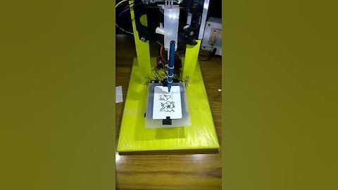 Arduino based mini cnc plotter #8 #shorts