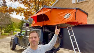 Rooftop Tents - the good, the bad, and the moldy. Watch this before you buy! How to remove store RTT