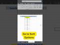 "How to Sort Data in Excel (Ascending &amp; Descending) in Seconds"