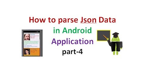 Android JSON  Parsing Tutorial 4| ShoutCafe.com