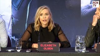 Elizabeth Olsen Interview Avengers Age Of Ultron Premiere Youtube