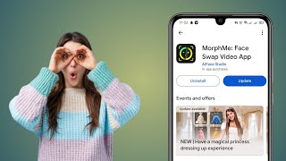 MorphMe Face swap video app kaise use kare || How to Use MorphMe app screenshot 3