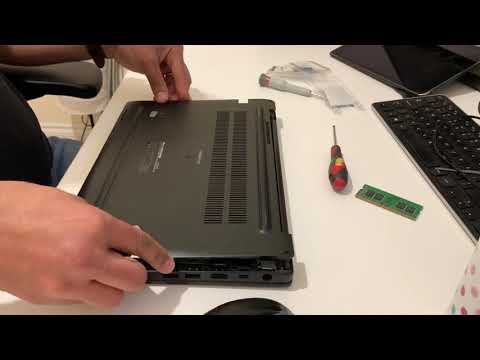 How to replace/upgrade RAM on Dell Latitude 7480?