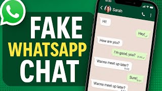 How to Create Fake WhatsApp Chats | Prank Your Friends with Realistic Fake Conversations screenshot 4