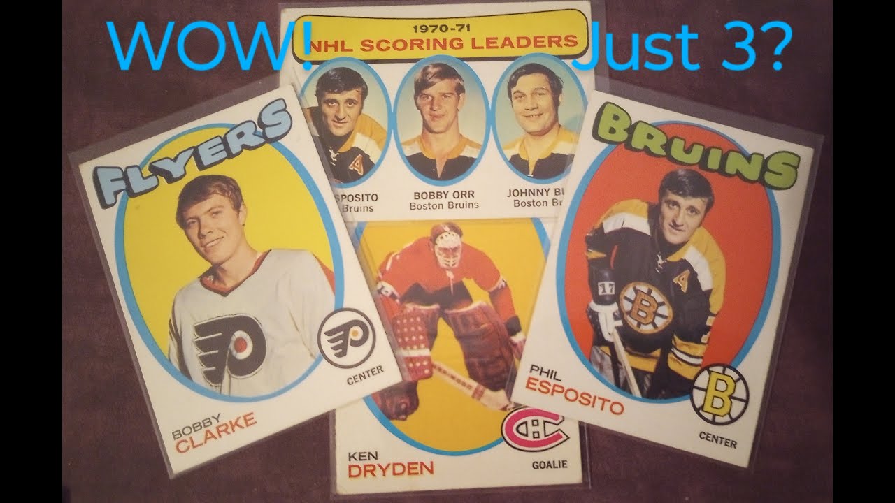Just three cards shy on my favorite 1970s hockey set?  AHHH, but who's missing?