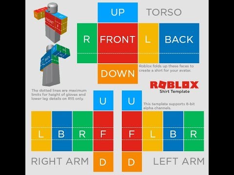 How To Make Roblox Shirts 2018 Arms