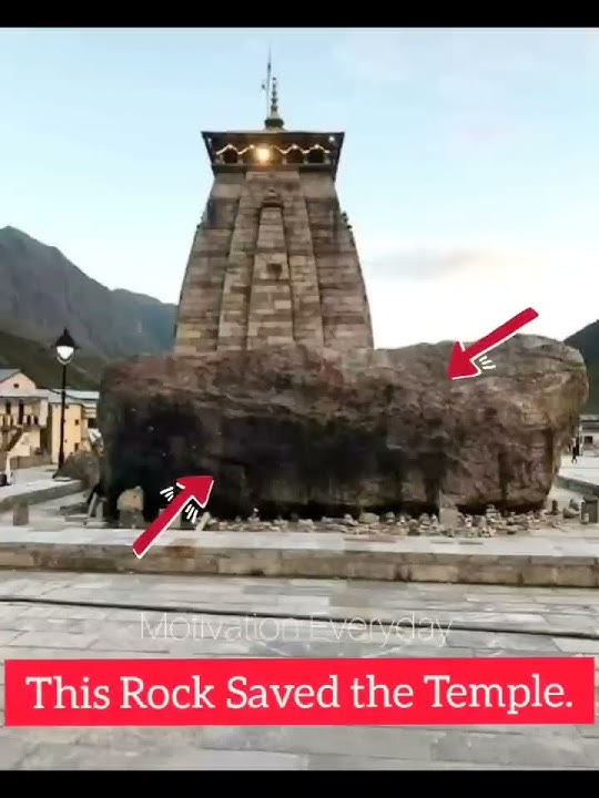 Kedarnath Temple 2013 disaster #Bhimshila #shorts