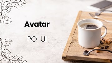 Como usar Avatar | PO-UI | Angular