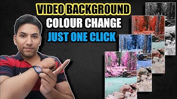 How to video background colour change/Tiktok video background colour change tutorial