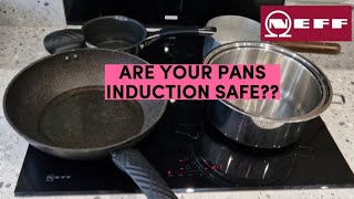 HOW TO CHECK IF YOUR COOKWARES ARE INDUCTION SAFE WITH NEFF INDUCTION HOB #tutorial @NEFFHomeUK