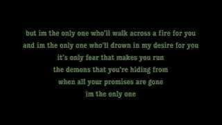 I'm The Only One - Melissa Etheridge Lyrics [on screen]