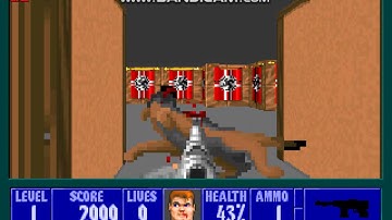#Wolf3D user map #Wolfenstein3D - MargrinaV1. Level design @ Havoc