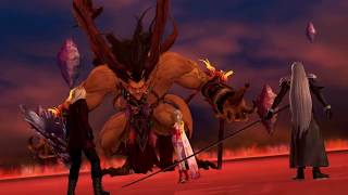 DISSIDIA FINAL FANTASY NT- Ifrit Boss Fight