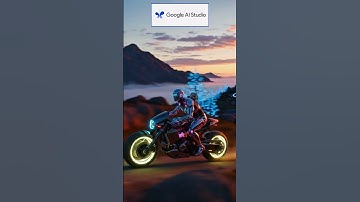 Leonardo Ai vs Google Ai Studio vs Wan 2.1⚡ || Humanoid Robot Riding High-Tech Motorbike🏍️