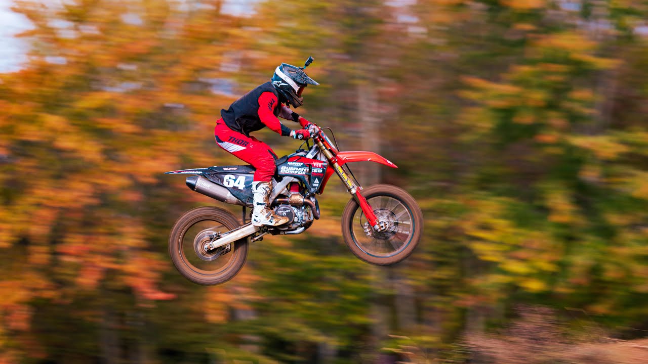 CRF 450  laps around the new gopher dunes layout in November.