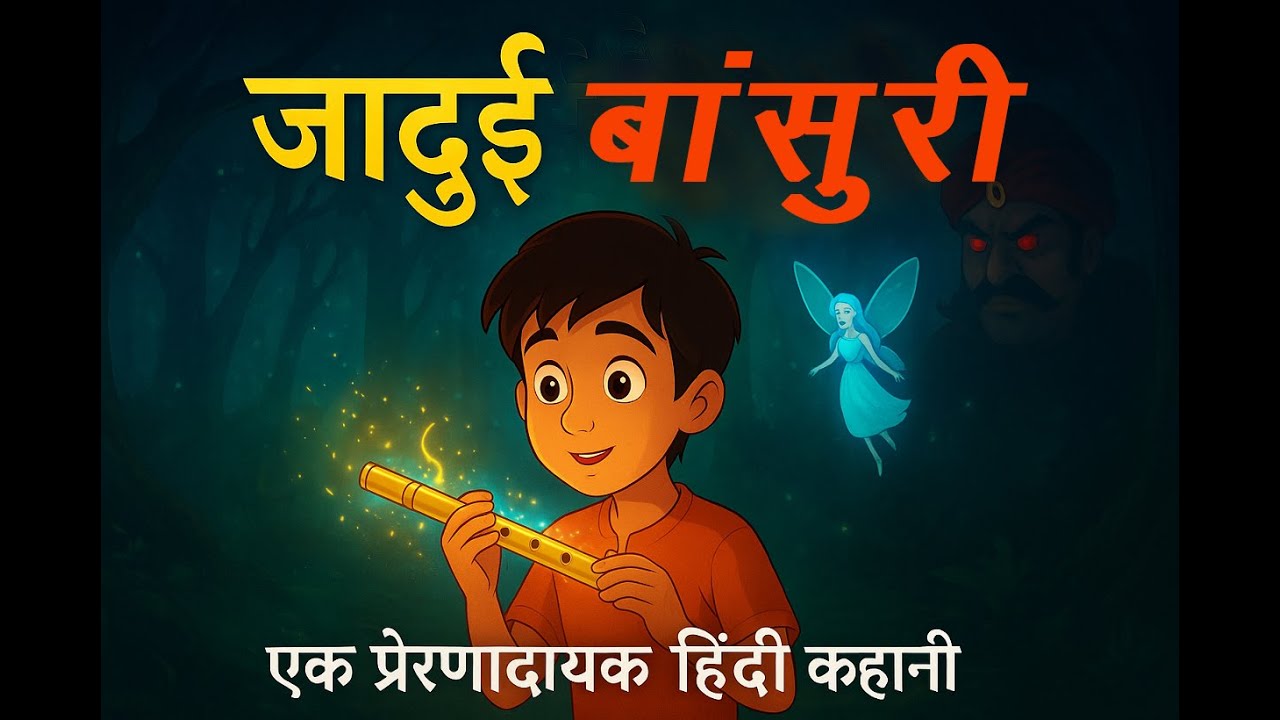 जादुई बांसुरी I HINDI KAHANIYAN I MORAL STORIES I KAHANI #trending #story #viral