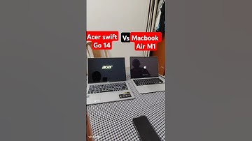 Macbook air M1 VS Acer swift go 14 oled Boot time test #acerswift #acer #macbook #m1 macbook air m1