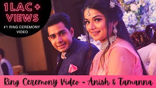 Anish and Tamanna | Ring Ceremony and God Ceremony | Ring Ceremony Full Length Video