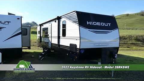 2022 Keystone RV Hideout Travel Trailer - Model 28RKSWE - Walkthrough