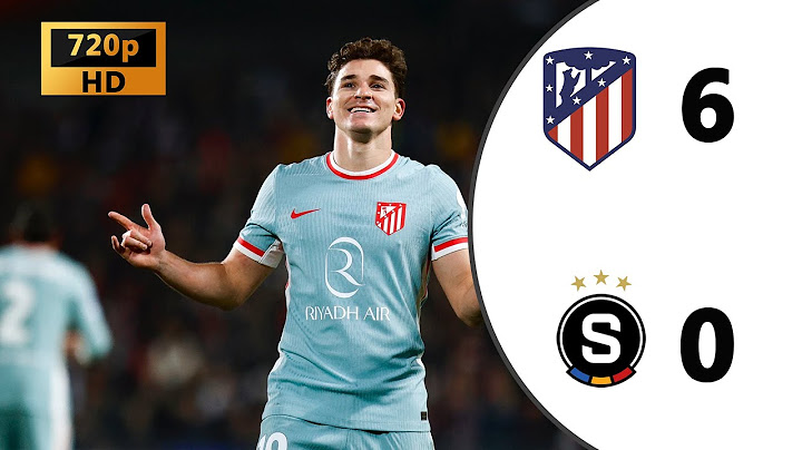 Atletico Madrid vs Sparta Praha 6-0 Highlights