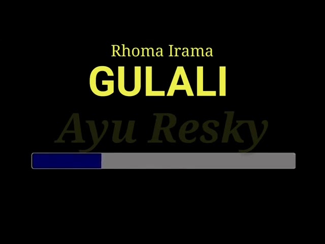 Karaoke gulali ( Rhoma irama) class=