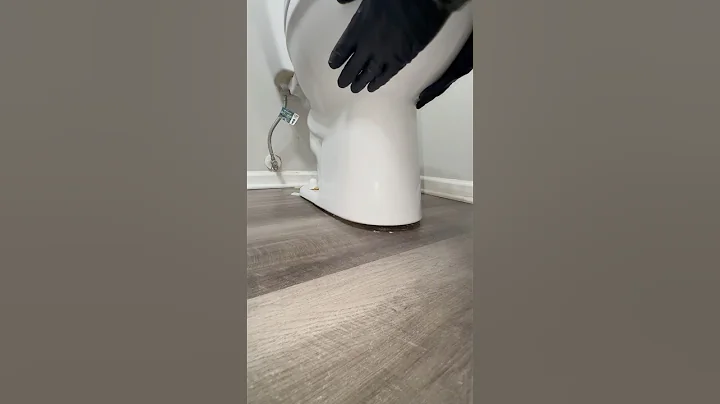 BUSTED Toilet Flange Replacement #plumbing #plumber #toilet #toiletflange #howto #diy #asmr #shorts