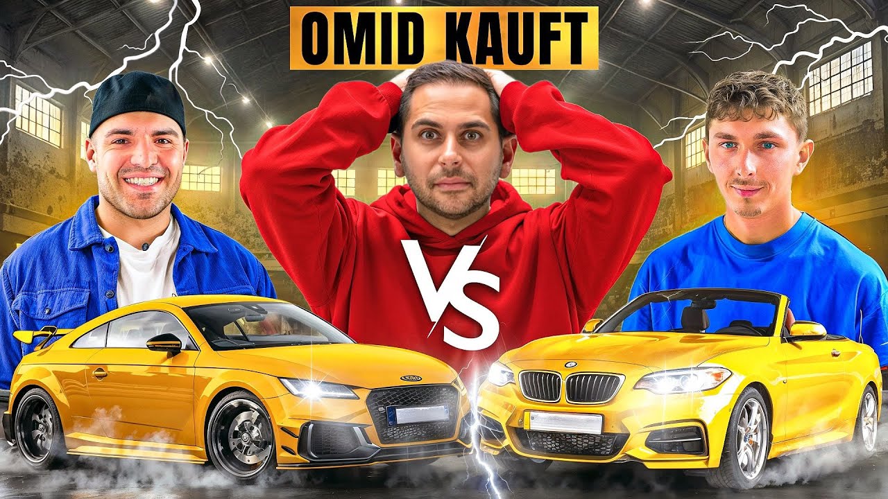 AUDI vs. BMW! FATIH und SHAWN liefern sich ein brutales Battle! Omid Kauft!