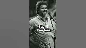 Thumbnail of Silent ringtone / thalapathy vijay / thalapathy 67 silent ringtone