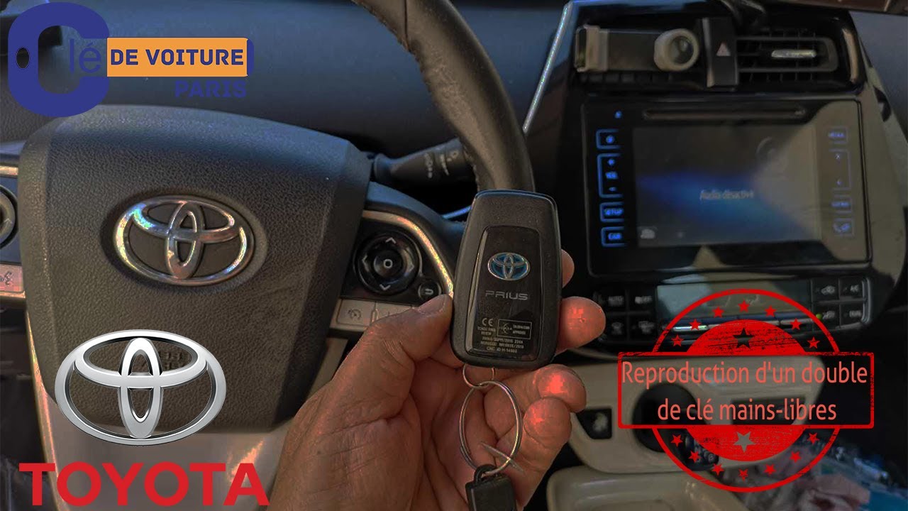 Membrane Bouton Poussoir Pour Clé Toyota - Compatible Kluger, Prius, Tarago, Lexus, 4Runner