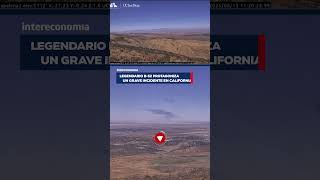 🚨✈️ Un bombardero B 52 se estrella tras despegar en California