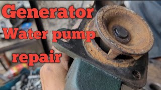 How to repair generator water pump || Water pump work || Generator water body || repair |Purnea |