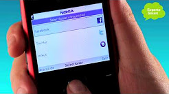Nokia X2-01 - Cómo configurar Facebook