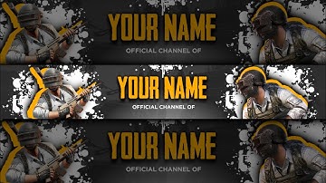 HOW TO MAKE PUBG BANNER ON ANDROID | YOUTUBE PUBG BANNER | RG TRICKS TUTORIAL