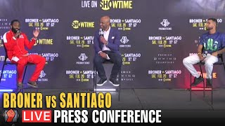 FULL FINAL PRESS CONFERENCE | ADRIEN BRONER VS. JOVANIE SANTIAGO