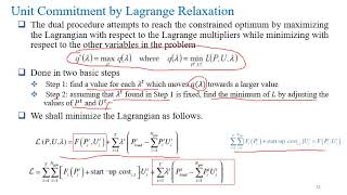 lecture 10 part 3 of 4-Unit commitment - solution methods_Lagrange Relaxation Approach News
