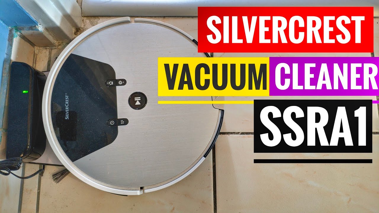 SilverCrest Robot Vaccum Cleaner SSRA1 Lidl YouTube