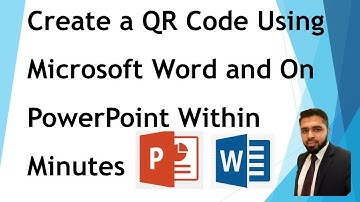 Create QR Code in Microsoft Word and Power Point Within Minutes