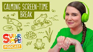 five little speckled frogs the super simple podcast educational screen alternative for kids