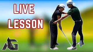 Her First Ever Golf Lesson — This Is Where It All Starts