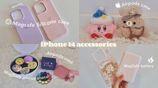 🎀 Unboxing iPhone 14 Pro Accessories + Airpods 3 🎧🌷