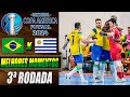 Brasil x uruguai  3 rodada  copa amrica de futsal 2024 04022024