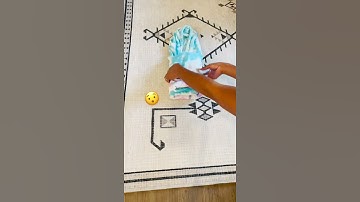 How to Fold a Hoodie to Save Space - Packing Hack #Shorts