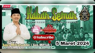 🔴 Kajian Bareng Selasa Malam Rabu (KABAR SEMAR) Sareng Gus Miftah di Teras Al-Falah (5 Maret 2024)