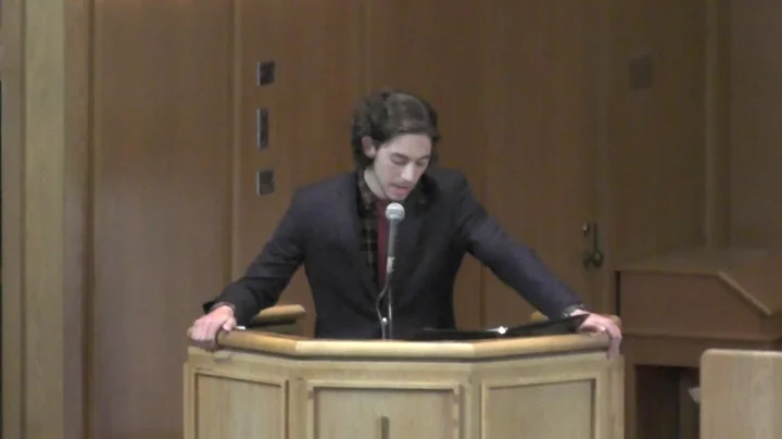 Michael Fiorini '18, Chapel 4.27.18