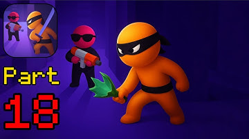 Stealth Master: Assassin Ninja - Gameplay Walkthrough Part 18 - Master Assassin Moves (iOS, Android)