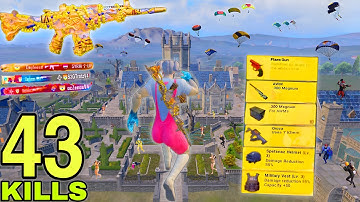 43 KILLS!!😱 IN ONE GAME MY NEW SEASON RECORD in PUBG MOBILE🔥SAMSUNG,A7,A8,J5,J7,J2,J3,XS,A3,A4,A5,A6