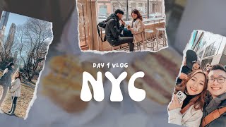 NYC DAY 1: ESS-A-BAGEL + CENTRAL PARK + SHOPPING AT ARITZIA!