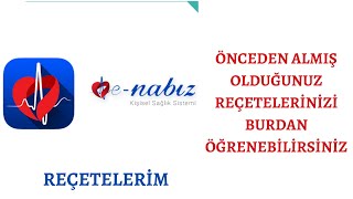 Reçetelerime Nerden Bakabilirim? Reçetelerimi Nasıl Görebilirim?Reçetelerinizi Kontrol Edin...