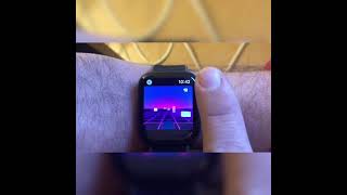 Vaporwave Race 3D. A 3D game for Apple Watch with vaporwave and bizarre style screenshot 1