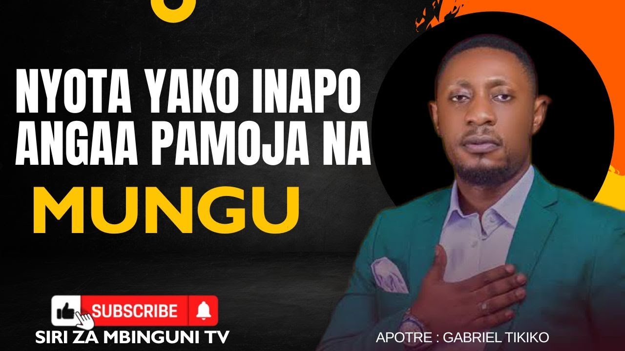 AKUNA WAKUZUWIA NYOTA YAKO INAPO NGAA.#gabrieltikiko